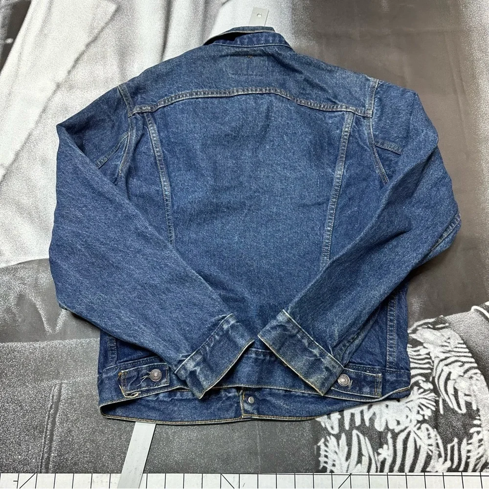 Levi’s 70506 VNTG 80s made in USA sz 38 paper tag trucker denim jacket - Picture 3 of 8
